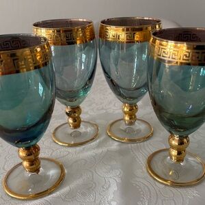 J. Preziosi Lavorato A Mano Wine glass/goblet
These are a set of six goblets.